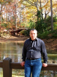 Dr. Gagik Demirjian at the Crim Dell.